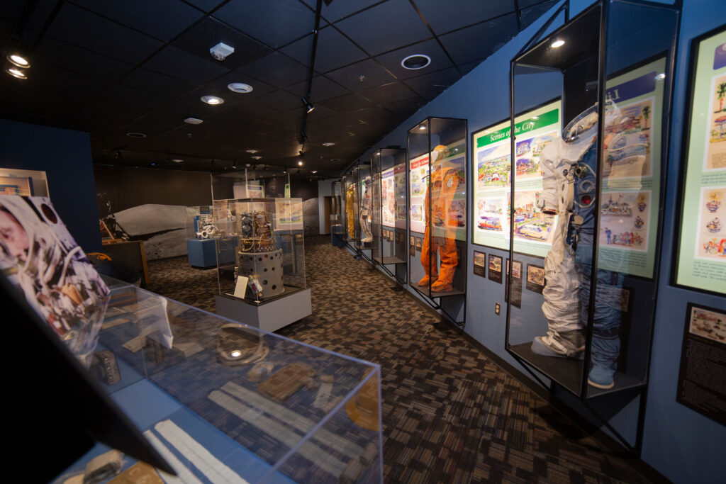 Living and Working in Space Exhibit at the New Mexico Museum of Space History