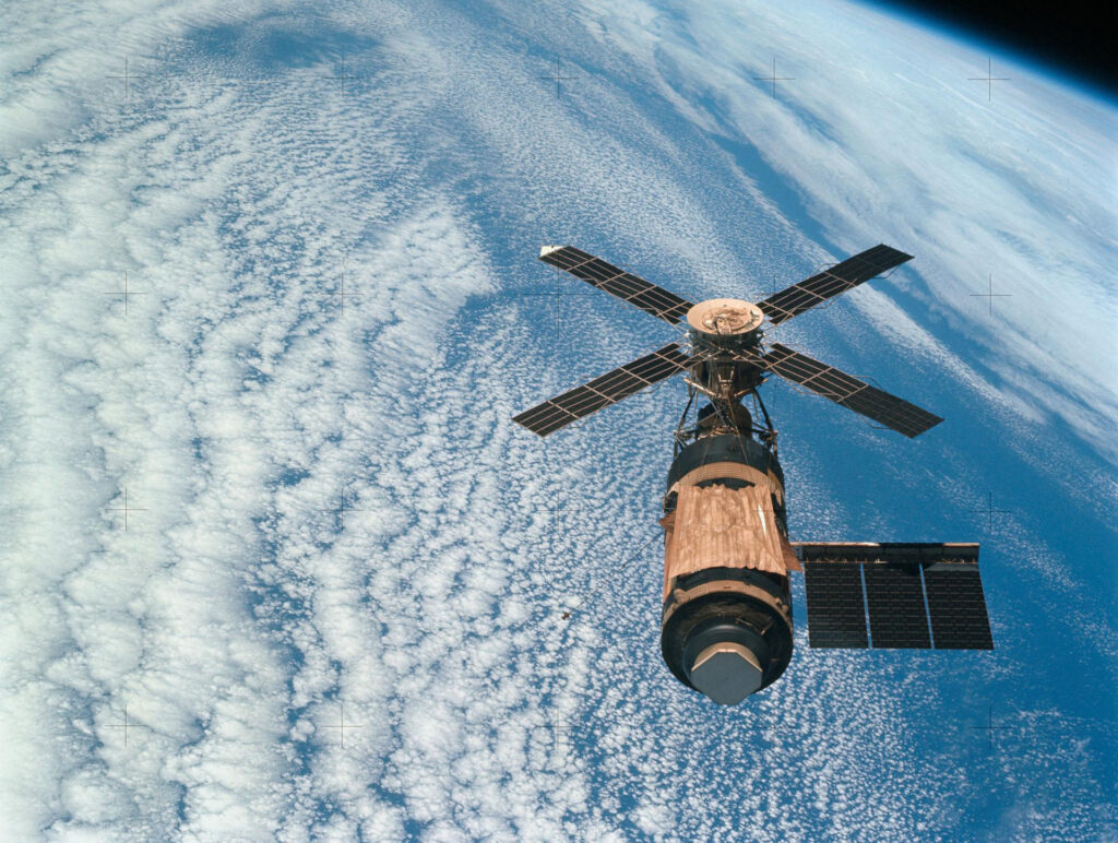 Skylab out in space